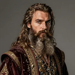 chris pratt traditional corsican, long beard, long hair, intricate, elegant, highly detailed, digital painting, artstation, concept art, sharp focus, illustration, orientalism, aleksi briclot, rutkowski, bouguereau, mucha