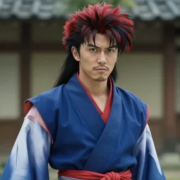 steven yeun as yusuke urameshi from yu yu hakusho. hyper realistic.