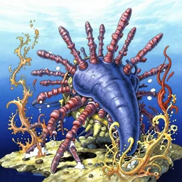 undeae sea creature by kentaro miura