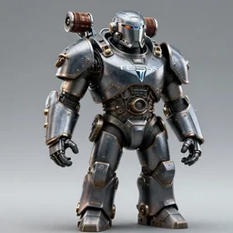 a soldier wearing a full set of super heavy tesla armor, tesla coils, steampunk, 3 d render, octane, ray tracing, ultra high detail, photorealistic, high resolution, 8 k