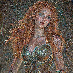 ginger cindy crowford, warrior, pretty, glowing, lord of the rings, passionate, seductive, neon, sweaty, intricate, highly detailed, lord of the rings, digital painting, artstation, concept art, smooth, sharp focus, illustration, unreal engine 5, 8 k, art by artgerm and greg rutkowski and alphonse mucha
