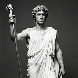 (((((gigachad)))) posing like Greek gods black & white