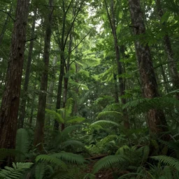 lush green forest, concept art trending on artstation,