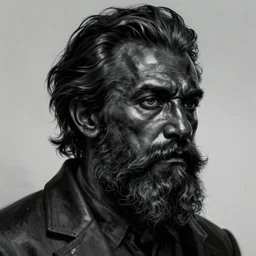 male, beard, old, black, beautiful, smooth, intricate, artstation, digital painting, realism, illustration, amazing art, award winning, trending