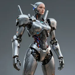 an intricate concept art of a robotic woman inside a mecha, by tyler edlin and artgerm, hyper realistic, photorealisitc, unreal engine, octane render, artstation, cgsociety, feng zhu, cinematic, 3 / 4 body shot, sci - fi