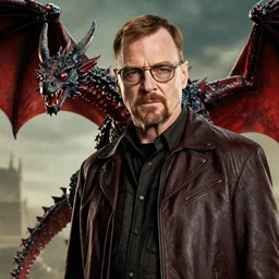 walter white as dragon, cinematic