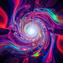 an acid trip visuals, trending on artstation