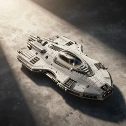 a blueprint of a alien ship the universe