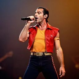 freddie mercury performing for queen elizabeth ii