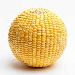 Ball made of corn
