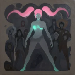 fighter with pink pigtails, fantasy, gloomhaven, luminescent, organic painting, matte painting, bold shapes, hard edges, muted colors, octane render, unreal engine, by greg manchess, huang guangjian, gil elvgren, sachin teng, greg rutkowski, jesper ejsing, ilya kuvshinov