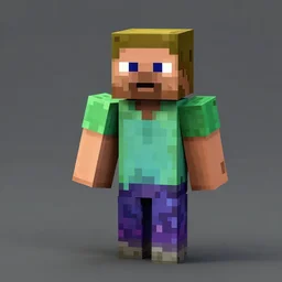 a unique design of a new hostile mob for minecraft, concept art