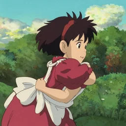 beautiful Studio Ghibli scene