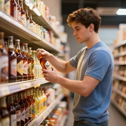 a man shopping for beer and diapers, dim volumetric lighting, 8 k octane beautifully detailed render, post - processing, extremely hyper - detailed, intricate, epic composition, calendar says monday, cinematic lighting, masterpiece, trending on artstation, detailed detailed detailed, masterpiece, stunning art, wonderful masterpiece, beautiful cinematic light
