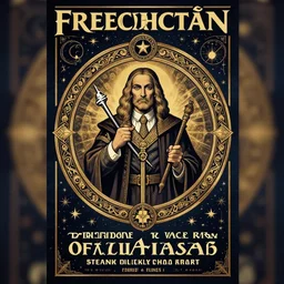 freemason occult propaganda poster