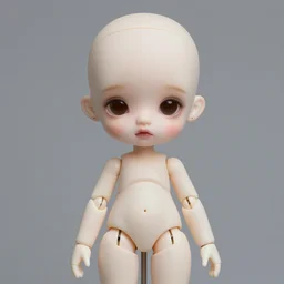 portrait of a beautiful jointed art doll, super dollfie, bjd, surreal, simon stalenhag, omar rayyan, intricate, 8 k render in octane, sharp focus, award winning landscape photography