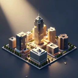 isometric drawing of johannesburg