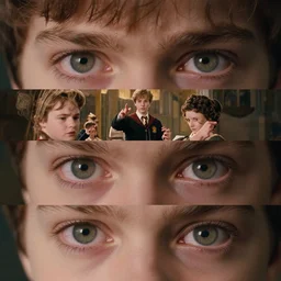 sharp, detailed, film still, from a 2 0 1 9 sci fi color movie, set in 1 8 7 0 in an alternate universe, mid distant shot of three students practicing magic, at the'school of science and magic ', 1 8 7 0 s era clothing, good lighting, in focus, detailed eyes, 3 5 mm macro lens, live action, award winning lighting, award winning photography