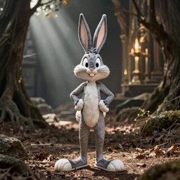 bugs bunny in a still from peter jackson's the lord of the rings