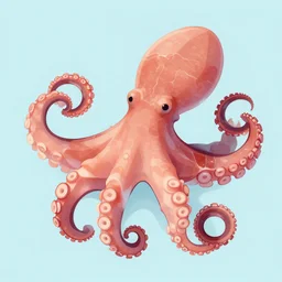 octopus prosciutto undersea