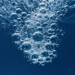 abstract water bubbles