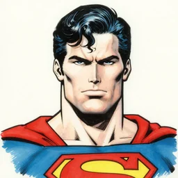 skeletor!!! jim lee!!! macro face shot!! flat ink sketch by jim lee face close up headshot superman costume in the style of jim lee, x - men superhero comic book character by jim lee