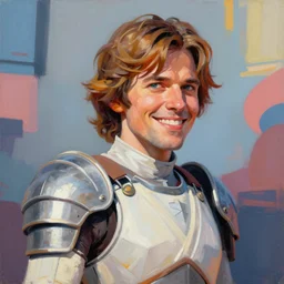 greg manchess portrait painting of partially armored smirking rey skywalker from star wars as overwatch character, medium shot, asymmetrical, profile picture, organic painting, sunny day, matte painting, bold shapes, hard edges, street art, trending on artstation, by huang guangjian, gil elvgren, ruan jia, greg rutkowski, gaston bussiere