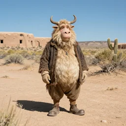 tom bombadil visiting new mexico on a sunny day