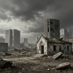urbex by edward hopper, apocalyptic, archdaily, wallpaper, highly detailed, trending on artstation.