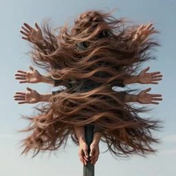 [ nothing really happens when you hold on the wind ] by art by rossdraws, wlop, stephen bliss, unreal engine, loish, rhads, 4 k conceptual abstraction expressive, extremely coherent, highly detailed, sharp focus, perfect composition, smooth, ultra realistic, symmetrical