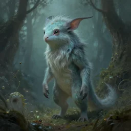 a new creature from folklore, ethereal fantasy art by greg rutkowski