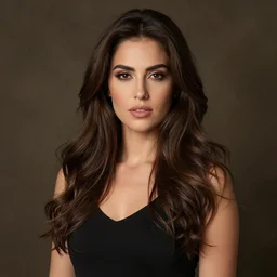 beautiful brunette argentinian - italian girl professional photo shoot classic painting