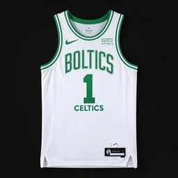 nike unveils boston celtics uniform, 1 7 7 6 edition, trending on artstation