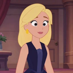 Sarah Michelle Gellar as a cartoon character in a Disney animated film; masterpiece; f/1.4; 90mm