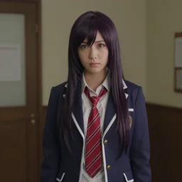 Celestia Ludenburg from Danganronpa, live action, film still