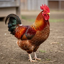 a rooster named 'Henry' on a farm in Idaho