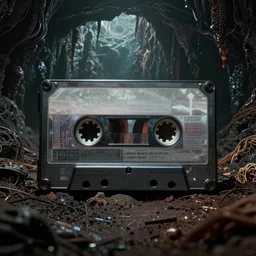 cassette futurism, cosmic psychedelic horror, underground sci - fi cave cavern, liminal space, sci - fi, bleak future, ultra high detail render, harsh lighting, atmospheric haze, film. illustration by edward hopper, norman rockwell. film still, 1 6 mm cinematography