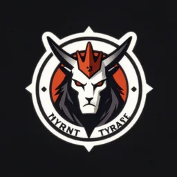the logo of a tyrant political movement, trending on behance.