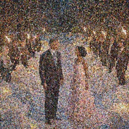 Barack and Michelle Obama made from cotton candy, cozy night fireflies, torches, Alena Aenami, Petros Afshar, Noah Bradley, Anton Fadeev, Anato Finnstark, Steve Henderson, Filip Hodas, Mark Keathley, Thomas Kinkade, Phil Koch, Gilbert Williams, Mike Winkelmann, Beeple