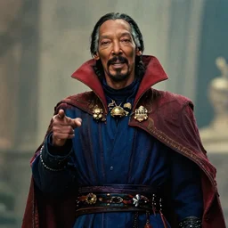 film still of snoop dogg as doctor strange in doctor strange in the multiverse of madness, 4 k