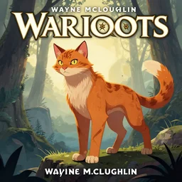 book cover for warrior cats by wayne mcloughlin