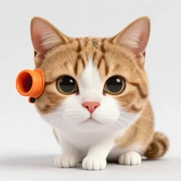 Nerfie of a cat