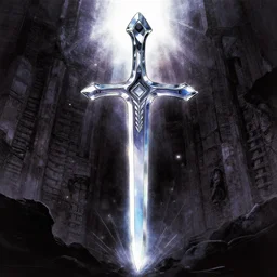 album cover of glass sword by akihiko yoshida