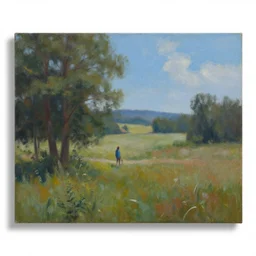 a realistic painting of an tw