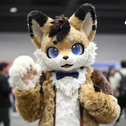 abraham lincoln fursuit photo, furry convention