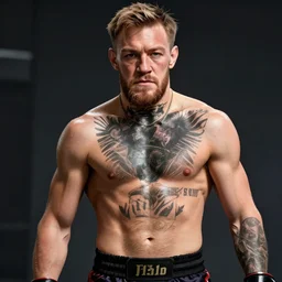 Connor McGregor in sons of anarchy very detailed 4k quality super realistic