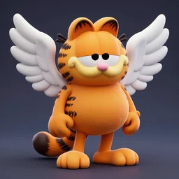 garfield with wings