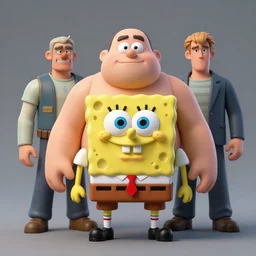 hyperrealistic rendering, fat flesh monster spongebob by donato giancola and greg rutkowski and wayne barlow and zdzisław beksinski, action figure, sofubi, studio lighting, colored gels, colored background, xf iq 4, 1 5 0 mp, 5 0 mm, f 1. 4, iso 2 0 0, 1 / 1 6