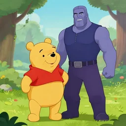thanos defeated by winnie the pooh