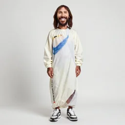jesus in virgil abloh nike streetwear by nicola samori, off - white style